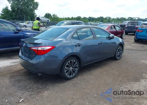 2015 Toyota Corolla S Plus from USA, damaged, VIN 2T1BURHE7FC398713